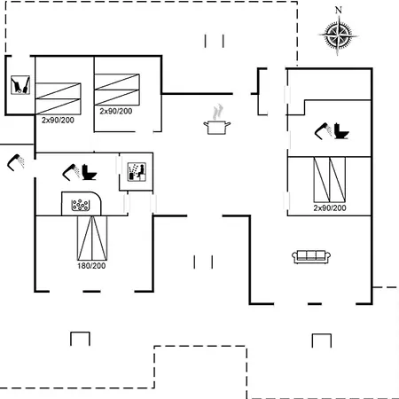Lander - 20m From The Sea By Interhome *